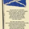 Flower of Scotland magnetic bookmark