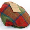 Freedom tartan mens flat cap