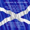 Flower of Scotland lyrics on Saltire postcard