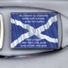 Flower of Scotland keyring / bottleopener