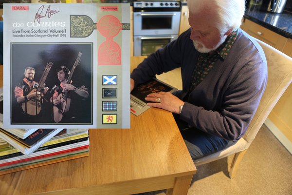 Live From Scotland Volume 1 LP hand signed